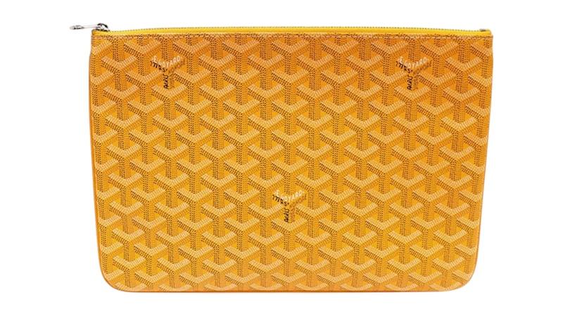 Goyard Senat Pouch MM Yellow