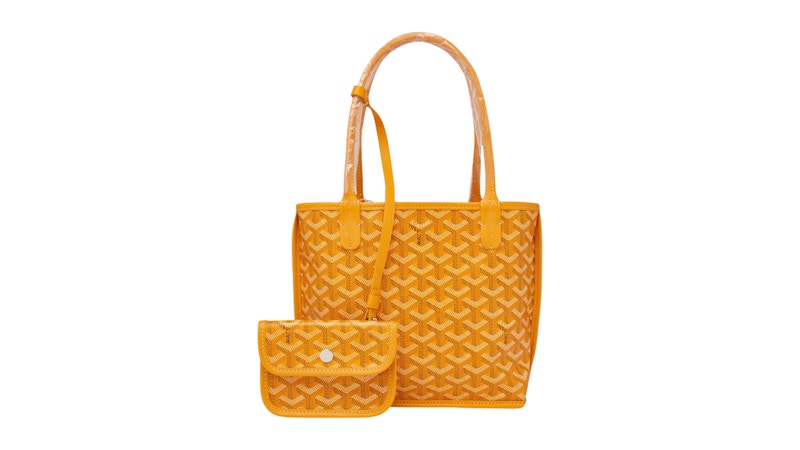Goyard Anjou Tote Mini Yellow