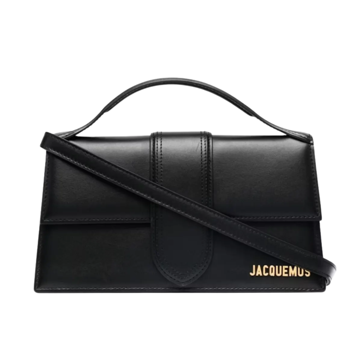 Jacquemus Le Grand Bambino Crossbody Strap Handbag Black