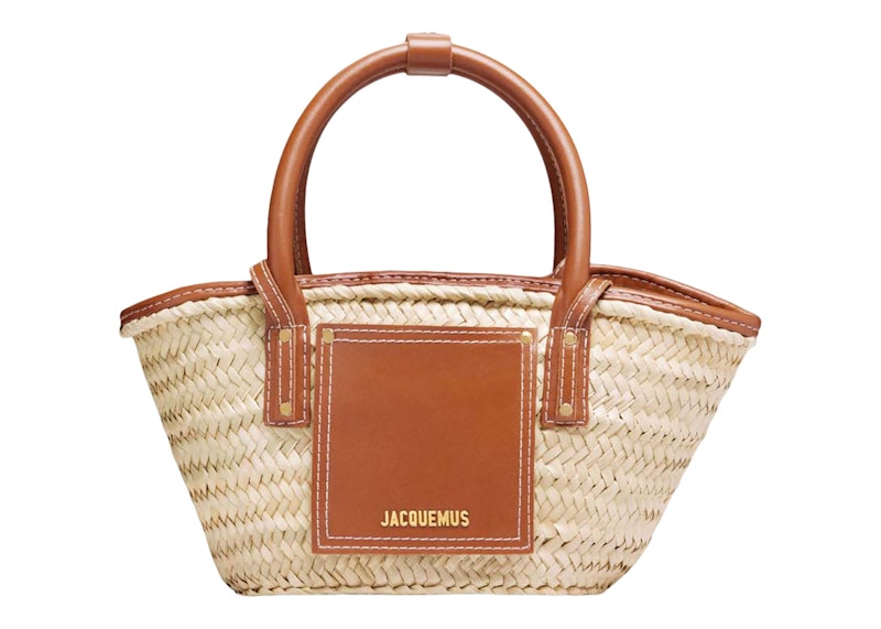 Jacquemus Basket Bag Le Petit Panier Soli Light Brown
