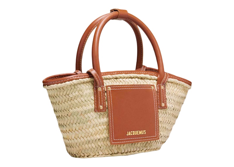 Jacquemus Basket Bag Le Petit Panier Soli Light Brown