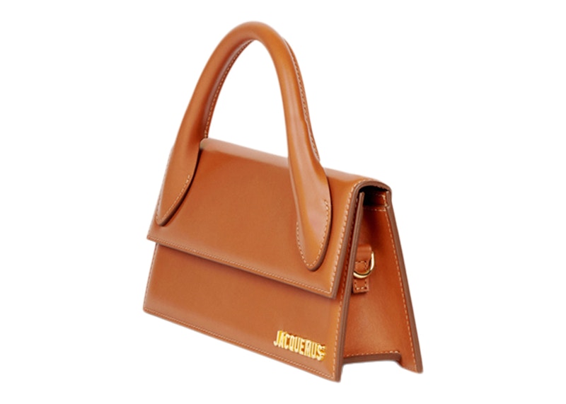 Jacquemus Le Chiquito Long Signature Handbag Light Brown