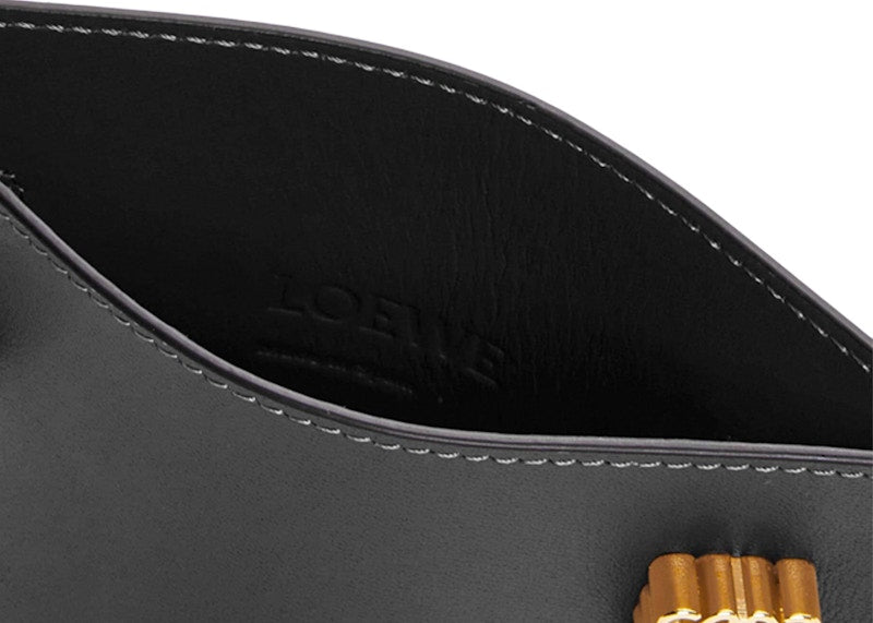 LOEWE Dice Pocket in Classic Calfskin Black