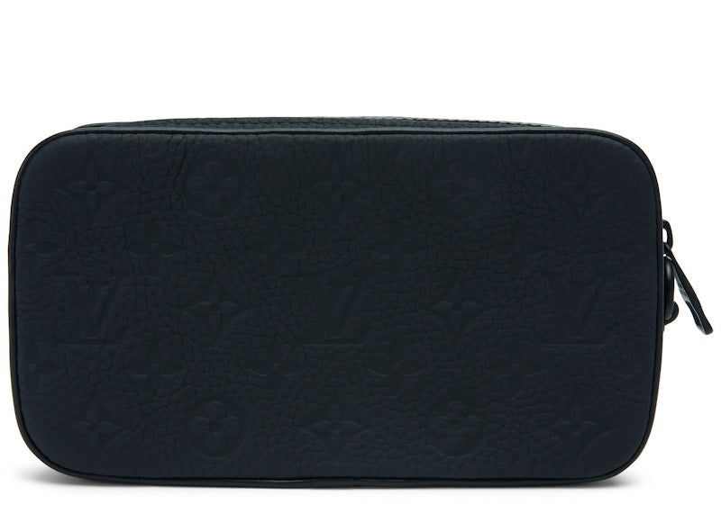 Louis Vuitton Pochette Volga Monogram Empreinte Orange Black