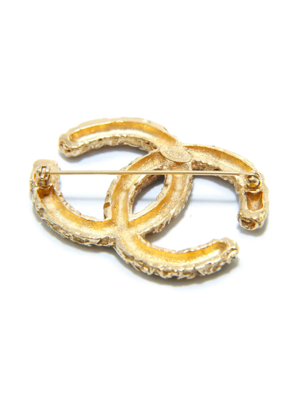 1993 CC logo brooch