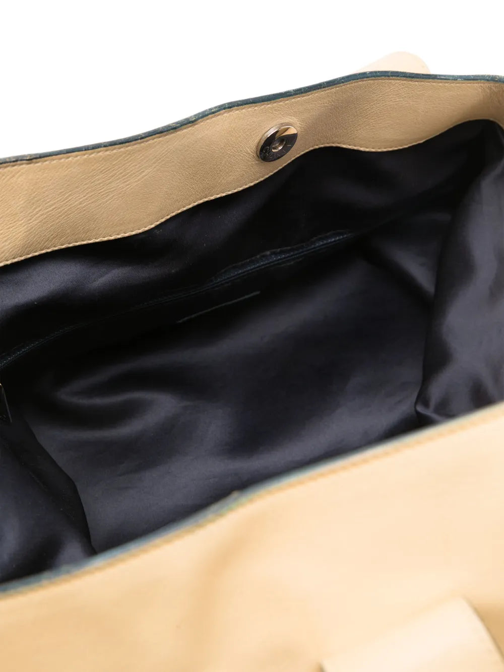 large Edgy leather tote bag