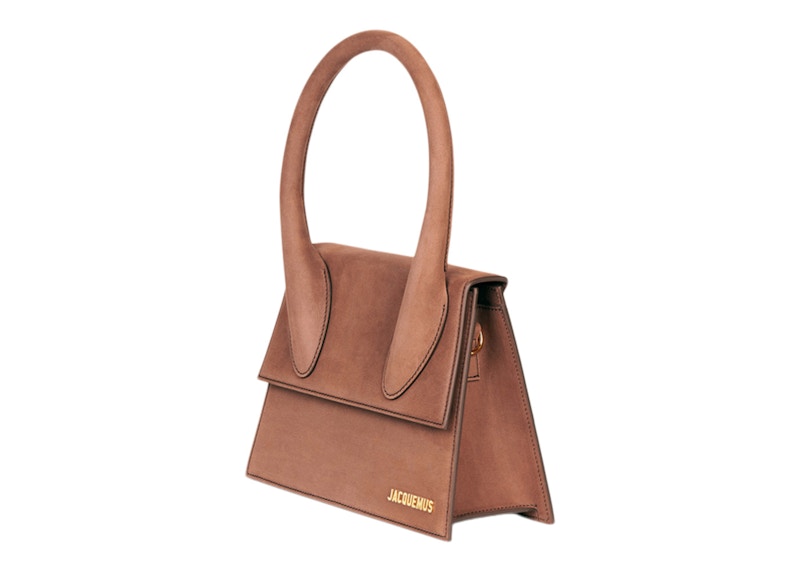 Jacquemus Le Grand Chiquito Large Signature Handbag Brown