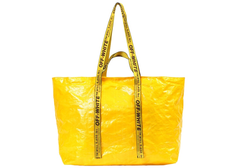 OFF-WHITE Arrows Tote Bag Yellow Black