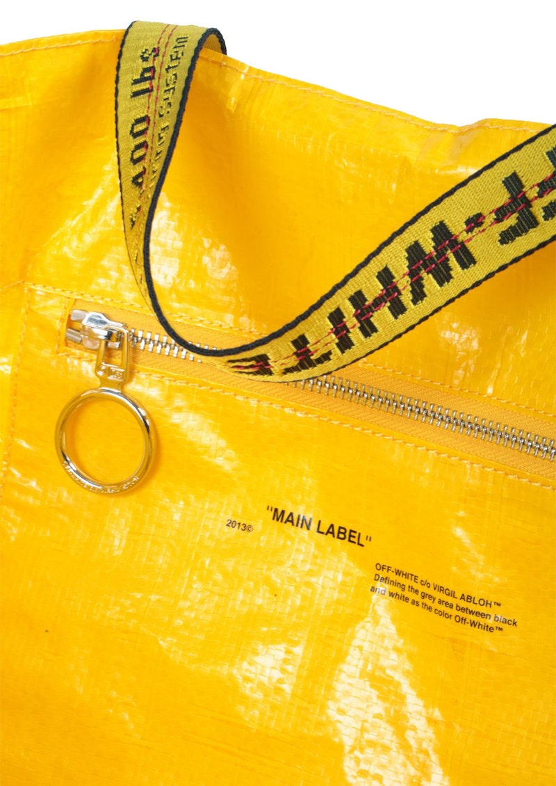 OFF-WHITE Arrows Tote Bag Yellow Black