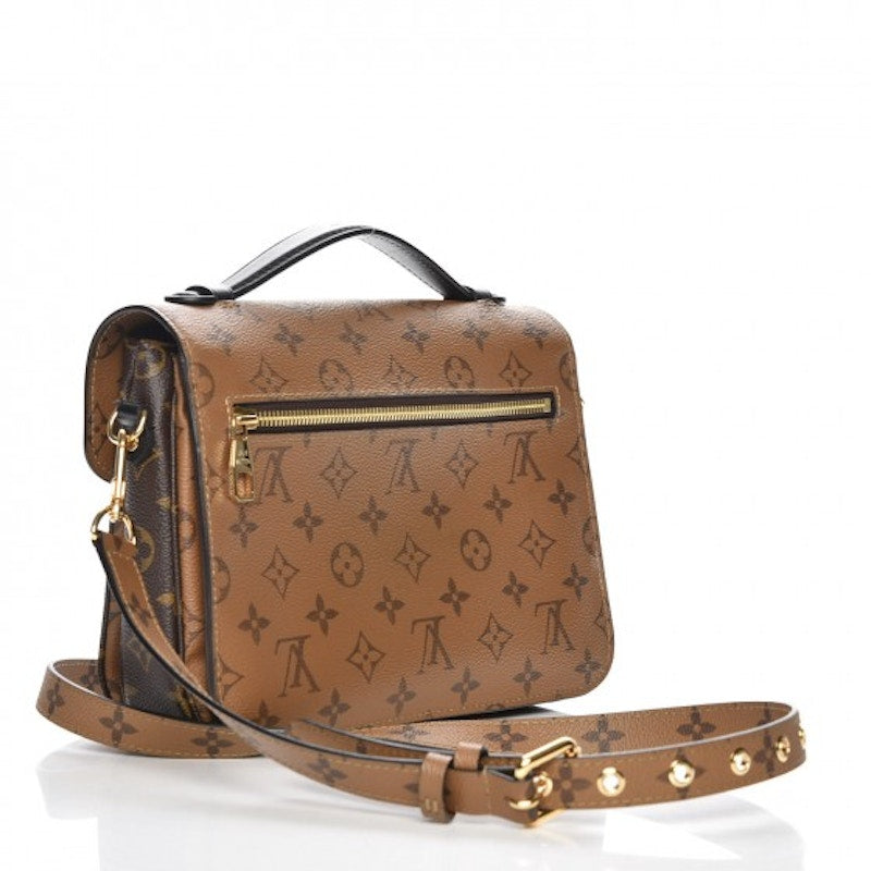Louis Vuitton Metis Pochette Monogram Reverse Brown
