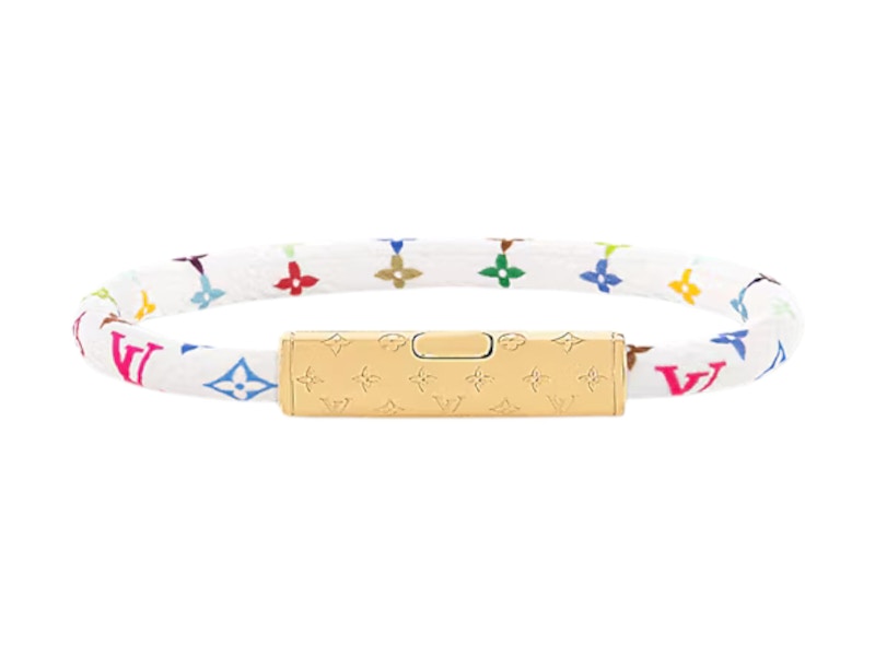 Louis Vuitton x Takashi Murakami LV Confidential Bracelet White Multicolored