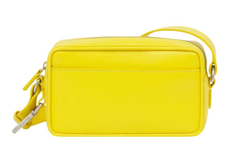 Jacquemus Le Baneto Strapped Pochette Bag Yellow