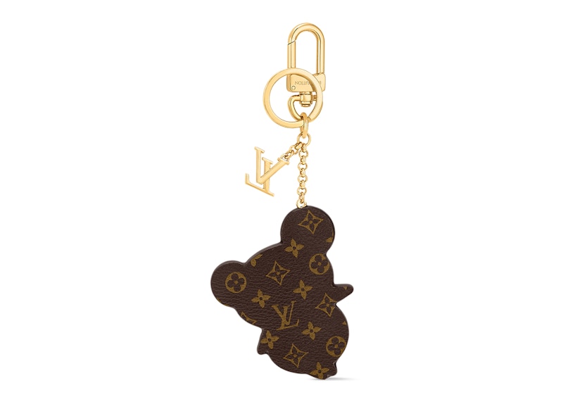 Louis Vuitton x Takashi Murakami Superflat Panda Key Holder Multicolor