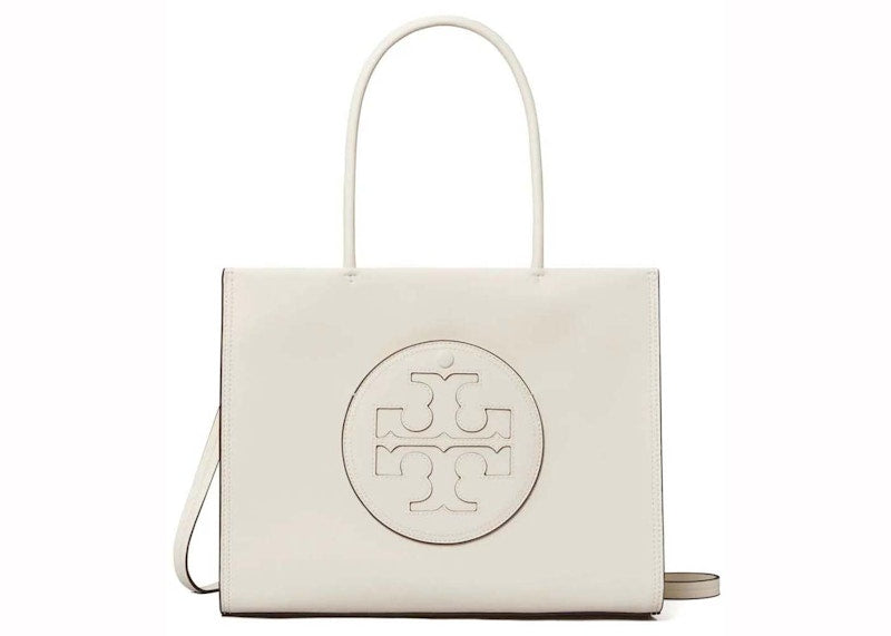 Tory Burch Ella Bio Small Tote Warm White