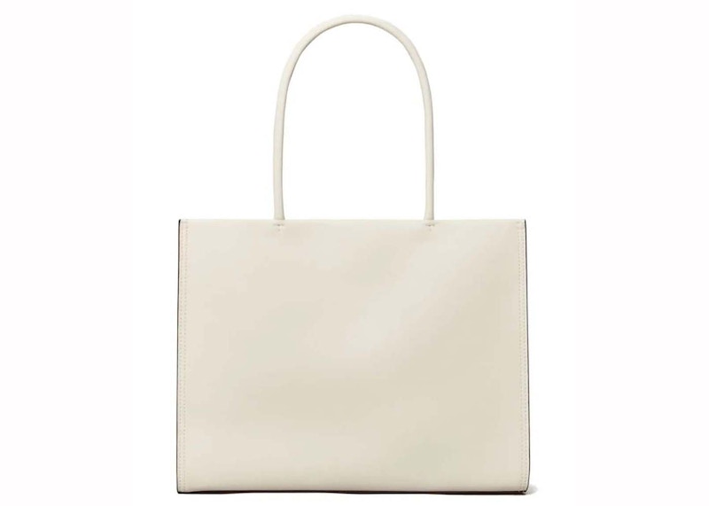 Tory Burch Ella Bio Small Tote Warm White