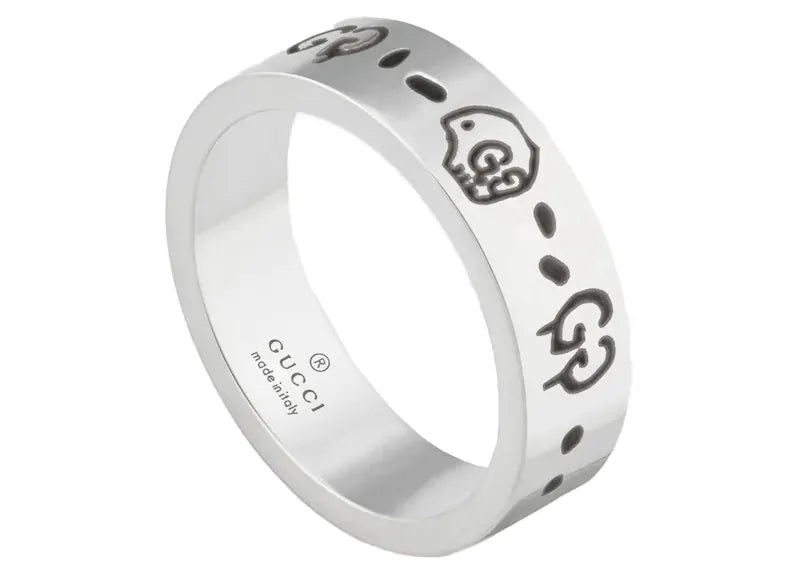 Gucci Ghost Ring Small Silver