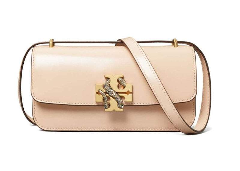 Tory Burch Eleanor E/W Small Convertible Shoulder Bag Rose Pink