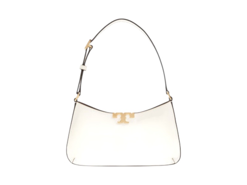Tory Burch Eleanor Slim Shoulder Bag Warm White