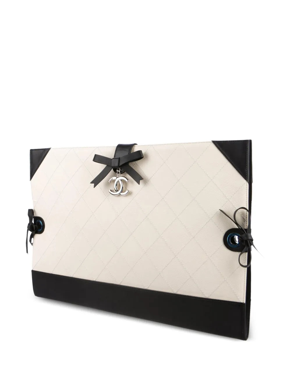 2014 mini CC diamond-quilted clutch bag