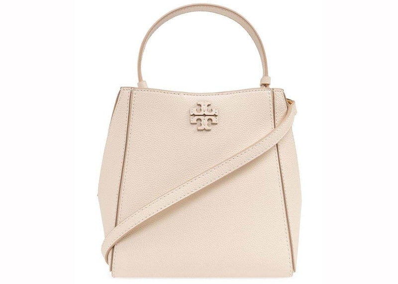 Tory Burch McGraw Small Bucket Bag Brie