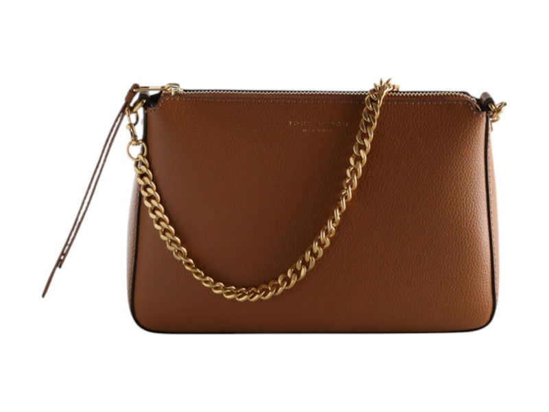 Tory Burch Perry Small Shoulder Bag Autumn Brown