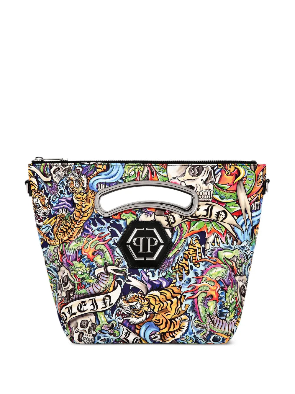medium Tattoo-print tote bag 