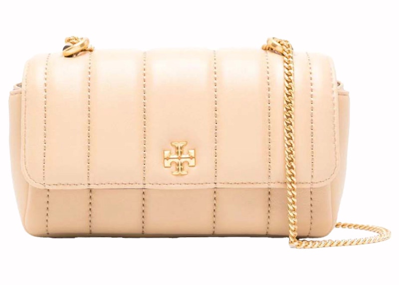 Tory Burch Kira Mini Flap Bag Desert Dune