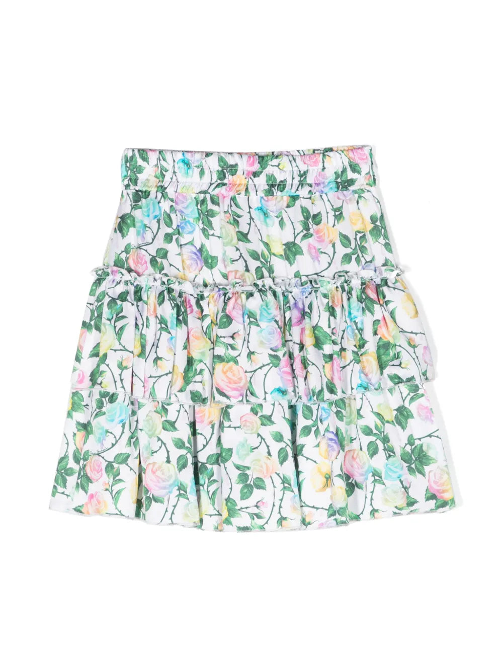 Garden Party tiered miniskirt