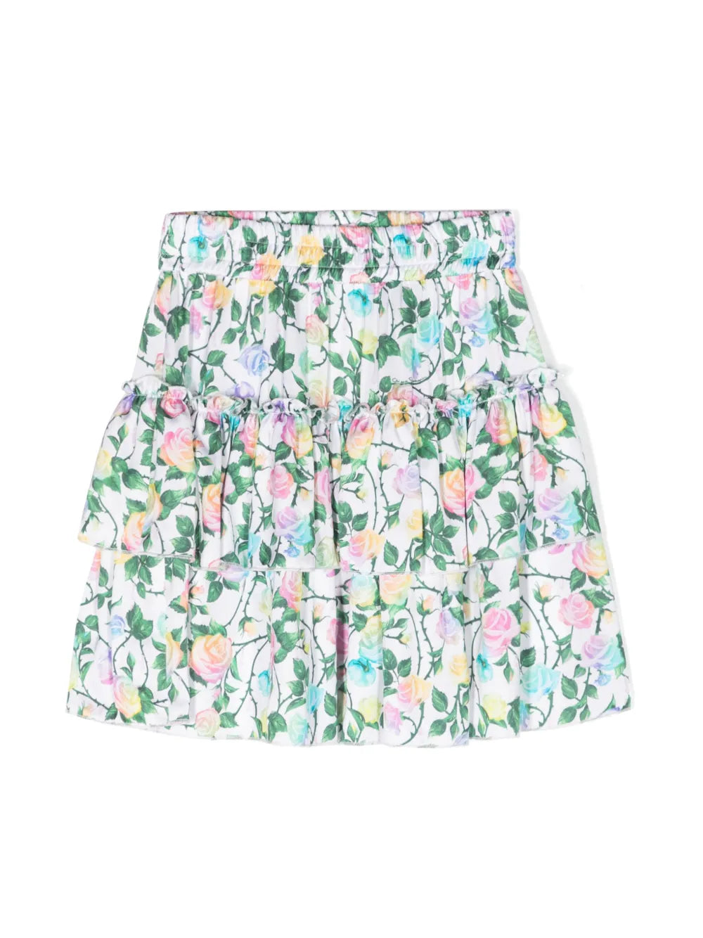 Garden Party tiered miniskirt