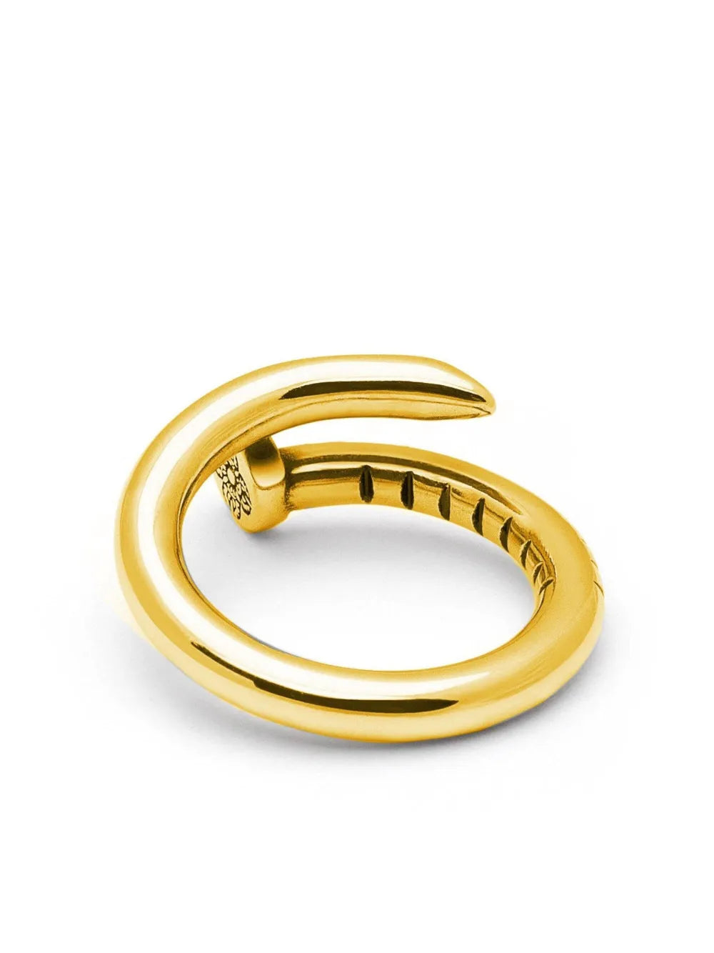 Dorje engraved nail ring