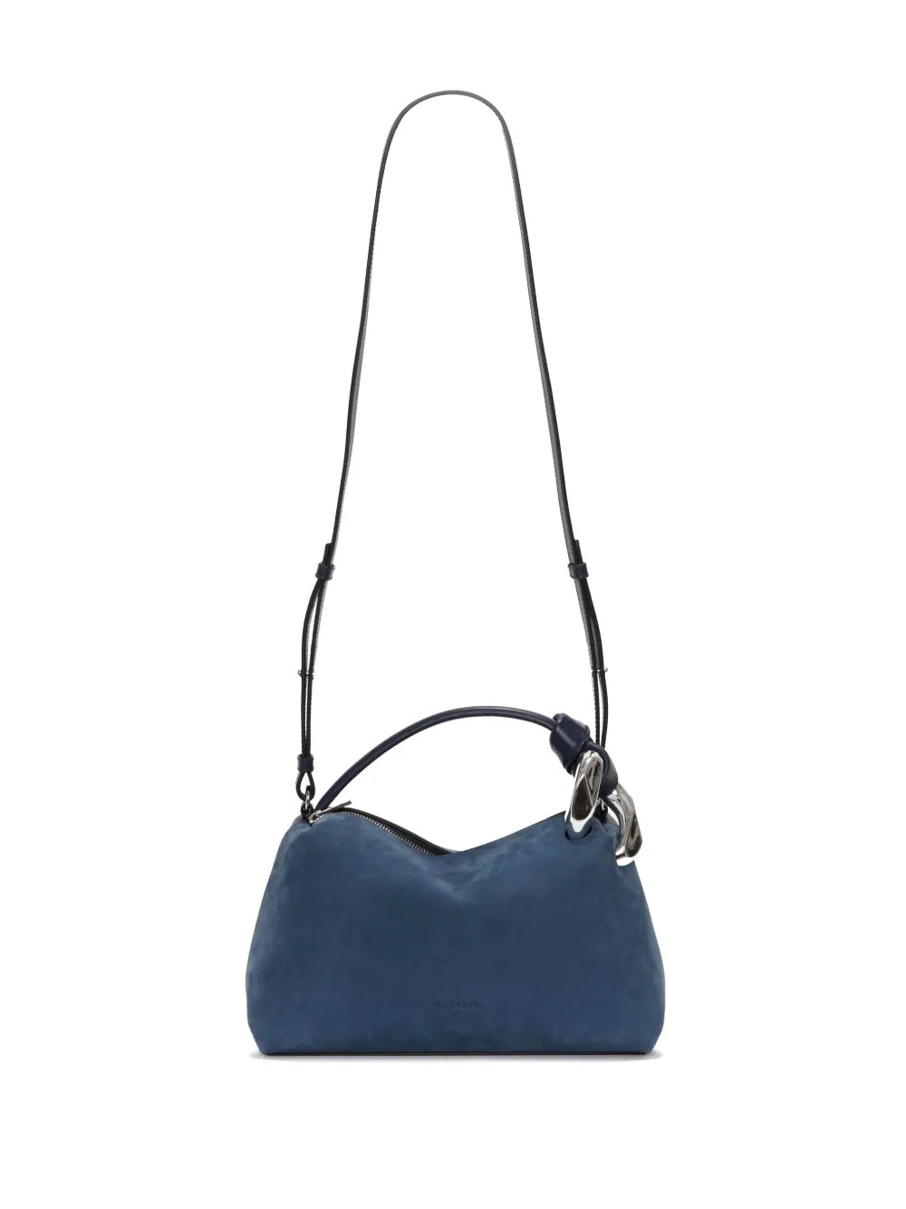  JWA Corner suede tote bag