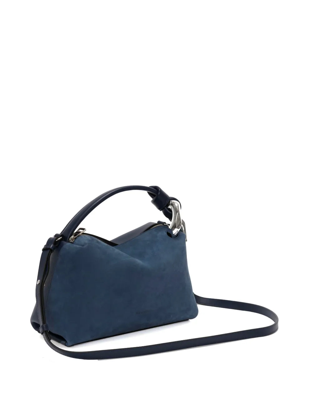  JWA Corner suede tote bag