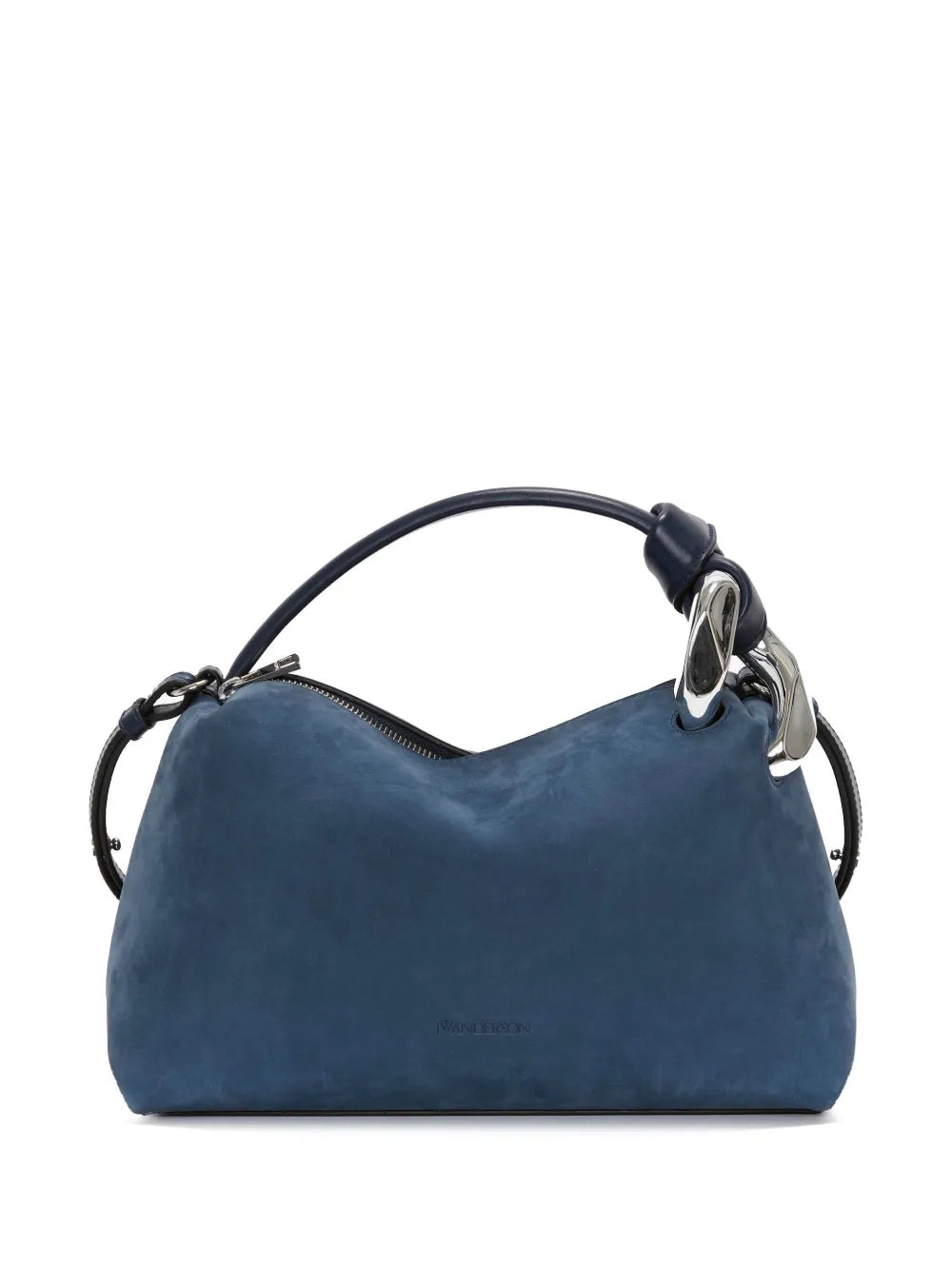  JWA Corner suede tote bag