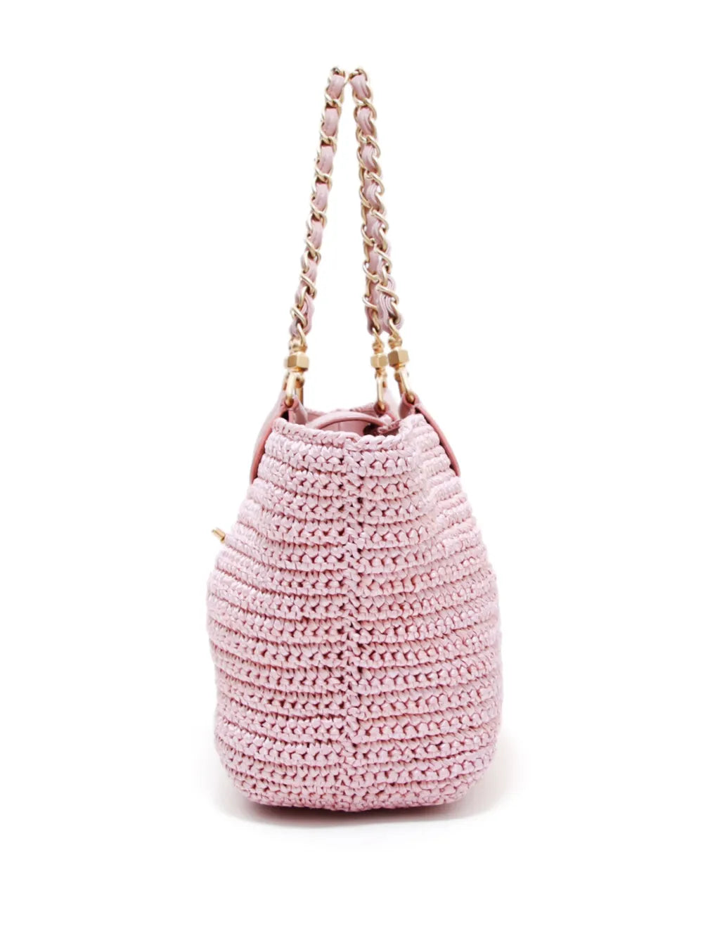 2005 CC raffia tote bag