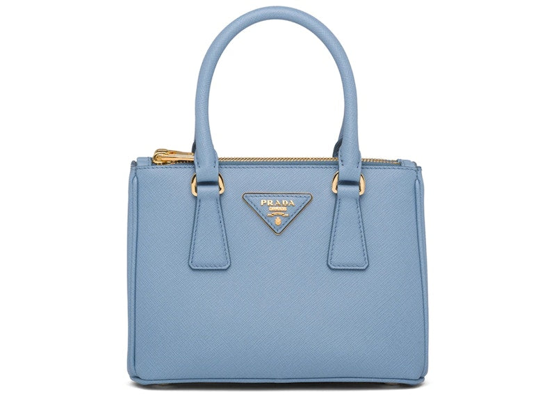 Prada Galleria Micro Bag Astral Blue