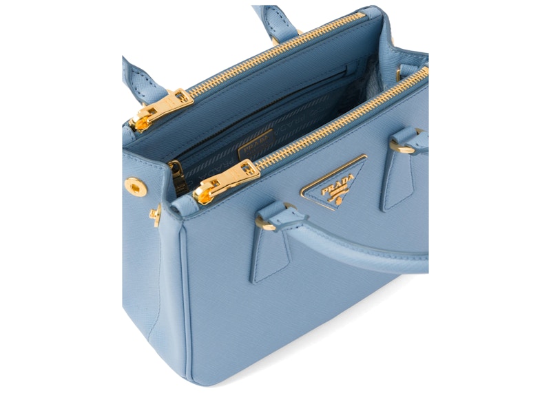 Prada Galleria Micro Bag Astral Blue