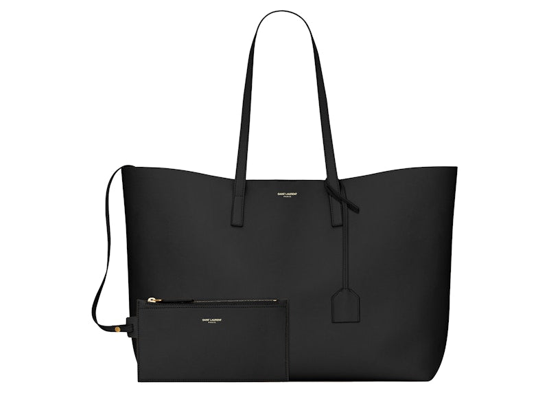Saint Laurent E/W Shopping Bag Black