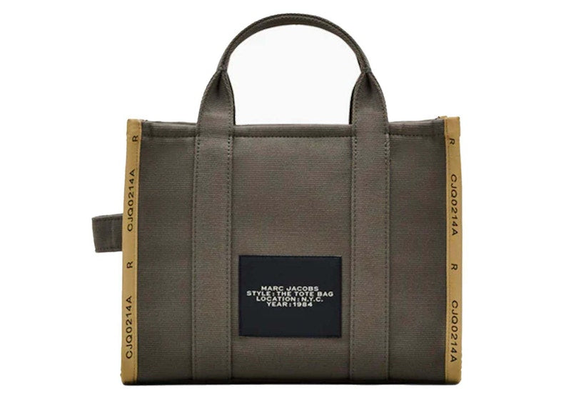 Marc Jacobs The Jacquard Medium Tote Bag Bronze Green