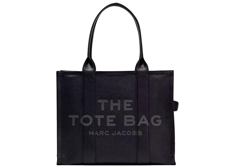 Marc Jacobs The Leather Tote Bag Large Black