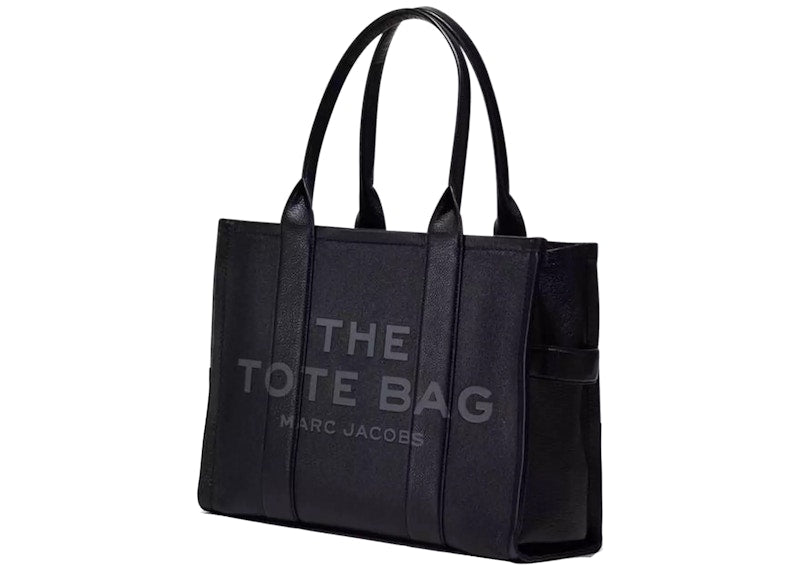 Marc Jacobs The Leather Tote Bag Large Black