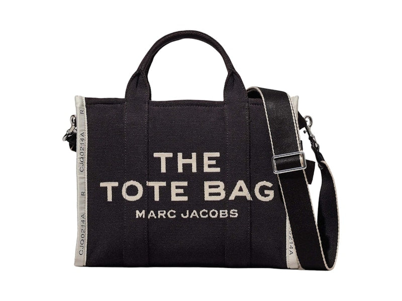 Marc Jacobs The Medium Jacquard Tote Bag Black