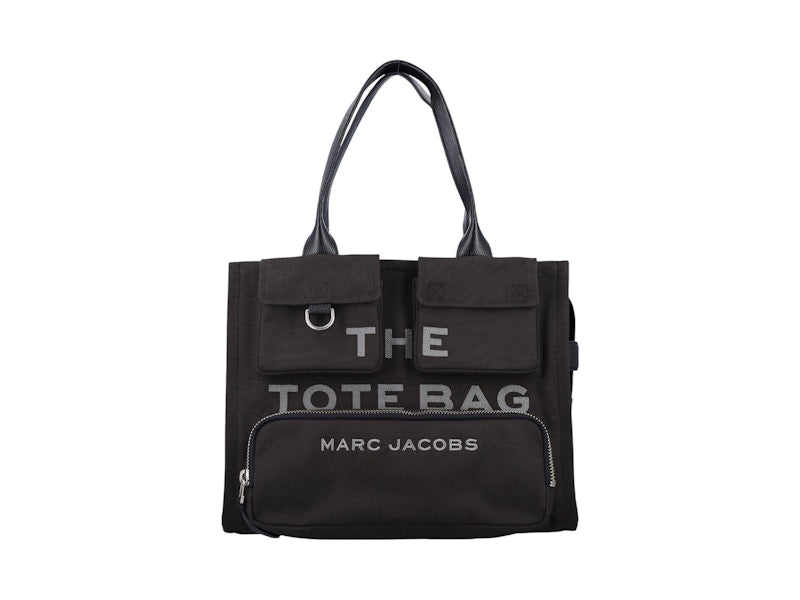 Marc Jacobs The Large Tote Pocket Black