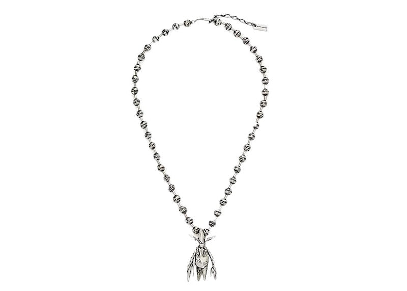Marc Jacobs x Futura Pointman Necklace Silver-Plated Brass