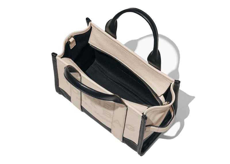 Marc Jacobs The Colorblock Small Tote Bag Ivory Multi