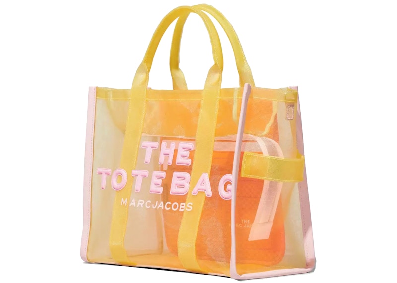 Marc Jacobs The Mesh Tote Bag Medium Yellow/Multi
