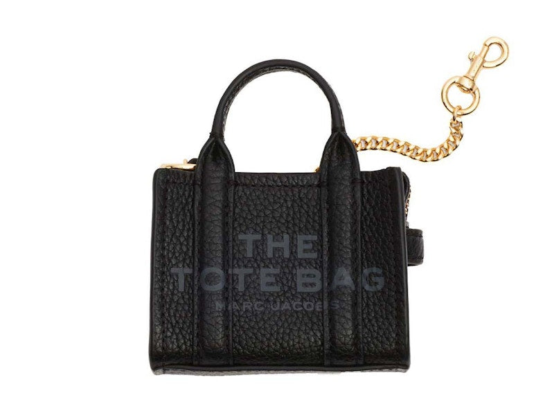 Marc Jacobs The Nano Tote Charm Black
