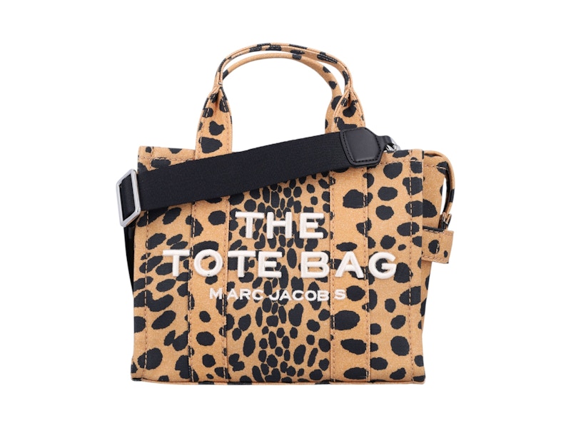 Marc Jacobs The Small Tote Cheetah Black Leo