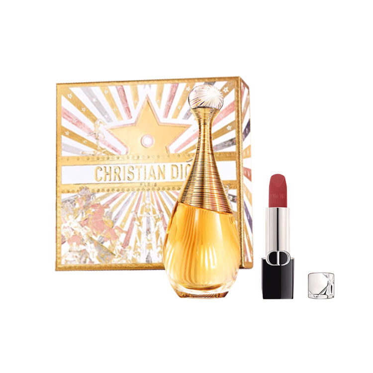 Dior Vivid Blue Gold Lipstick True Me Classic Rich Scent