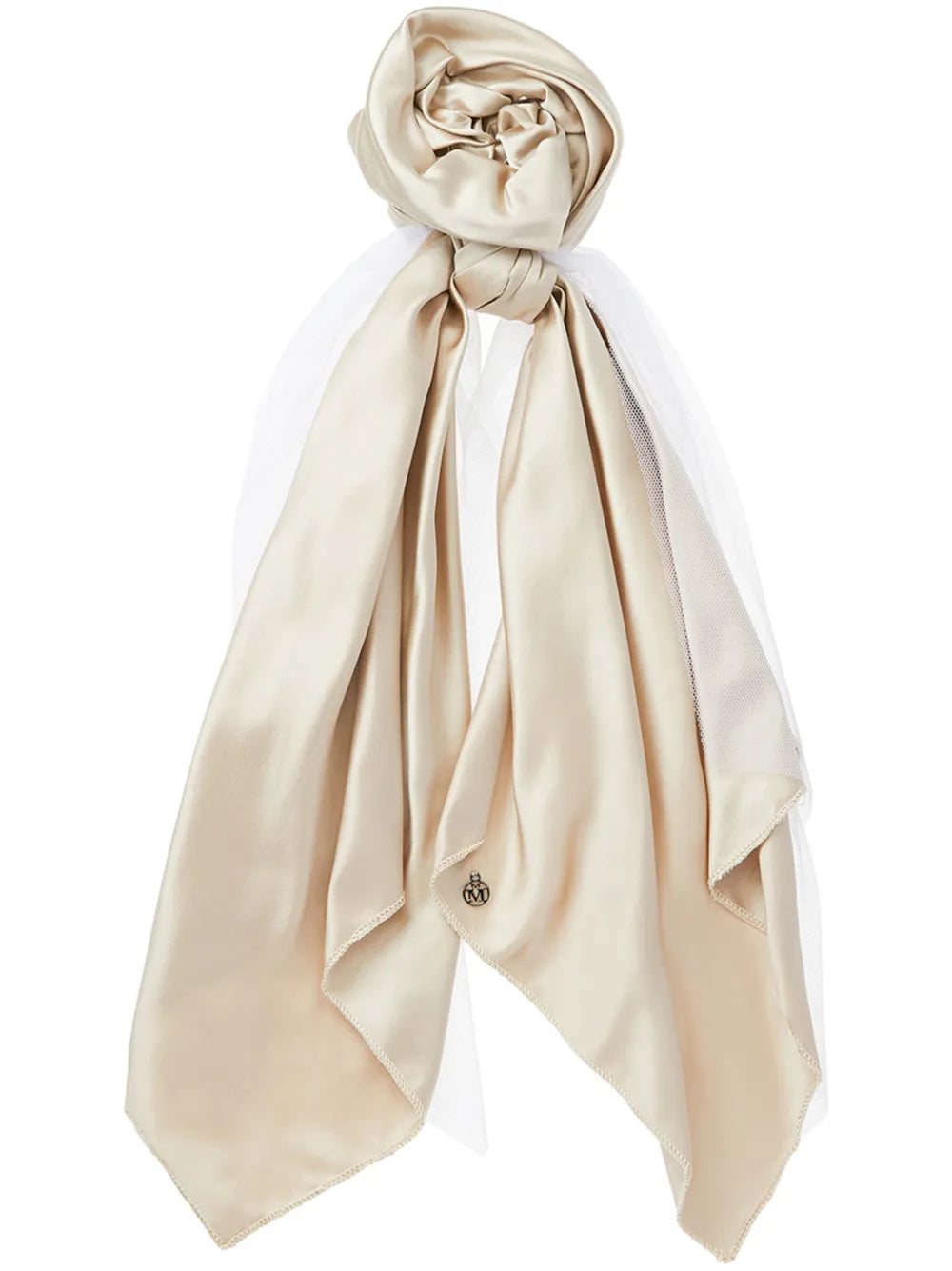 Birdy satin scrunchie