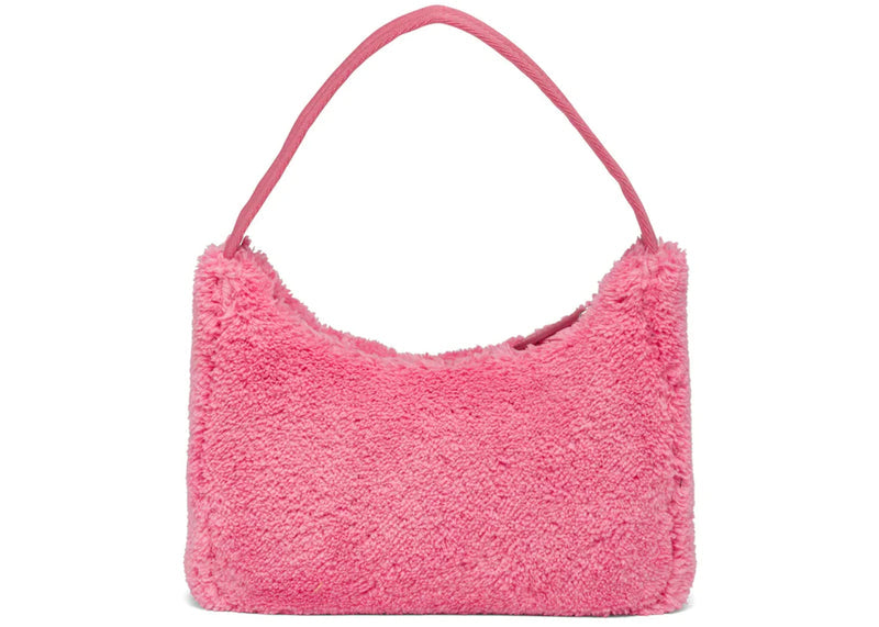 Prada Re-Edition 2000 Terry Mini Bag Petal Pink/Black